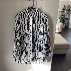 NWT Glam Tunic Shirtdress